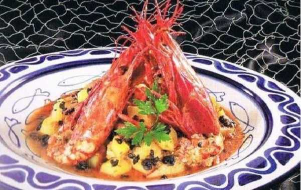 Tajine de Crevettes Royales