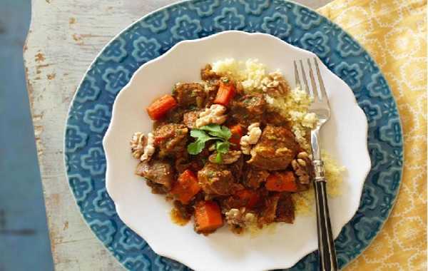 Tajine de boeuf bourguignon