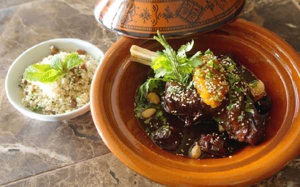 Tajine de de canard aux pruneaux