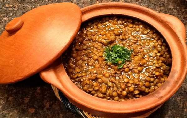 Tajine de lentilles
