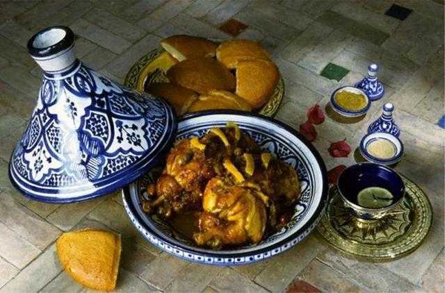 Tajine de poulet Mqalli