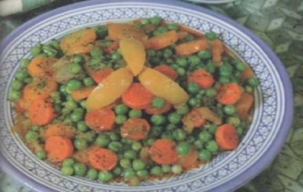 Tajine De Veau Aux Petits Pois Et Carottes Cuisine Marocaine