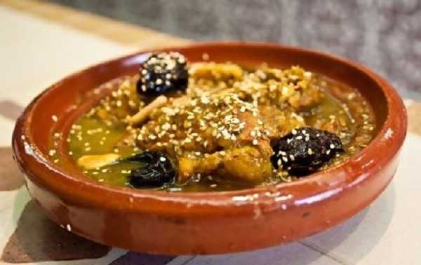 Tajine de veau aux pruneaux