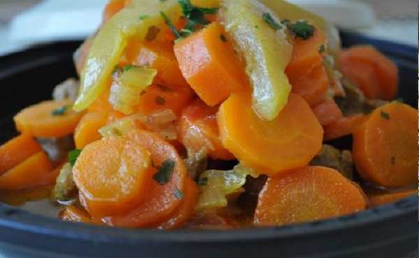 Tajine de viande aux carottes