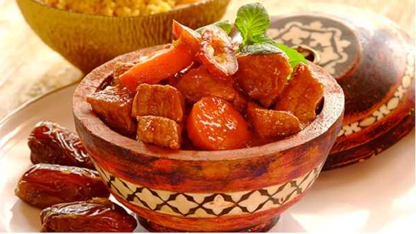 Tajine de viande aux fruits secs
