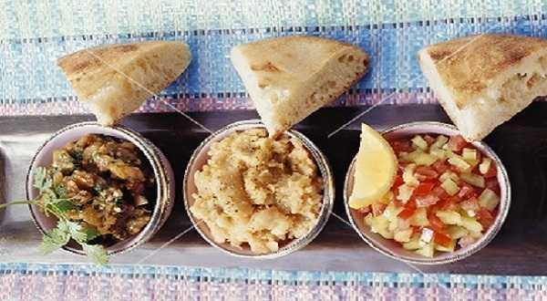 Trio de salades Marocaines