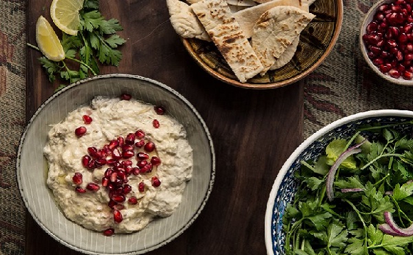 Aubergines à la tahina- Moutabbal