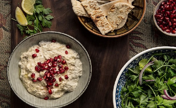 Aubergines à la tahina- Moutabbal