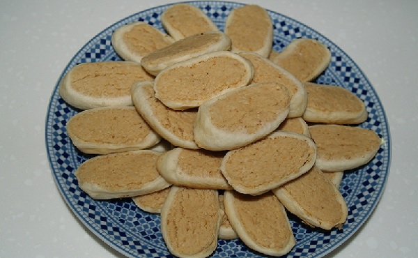 Babouches aux cacahouètes