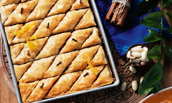 Baklawa aux amandes