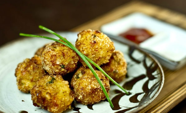 Beignets de crevettes et de poisson