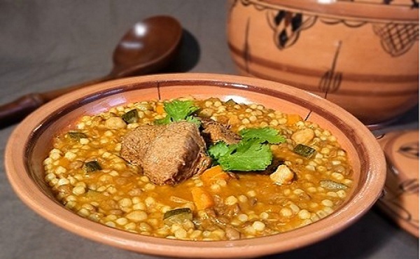 Berkoukeche aux légumes et viande