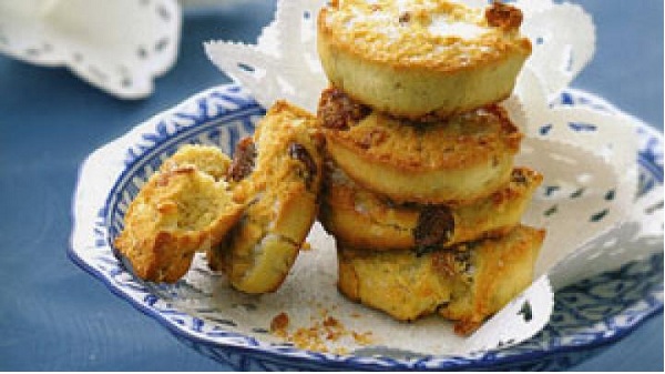 Biscuit aux amandes et raisins secs