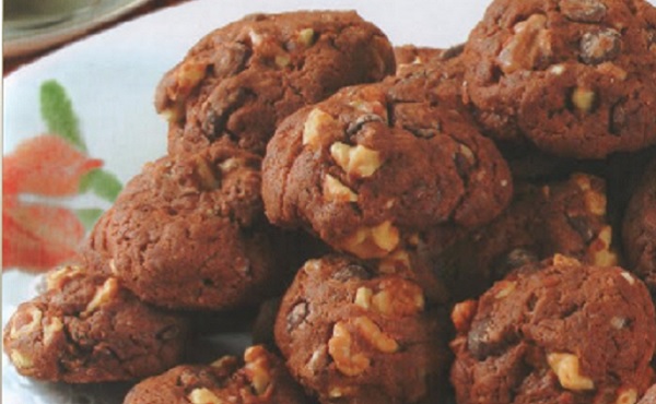 Biscuits aux noix et au chocolat