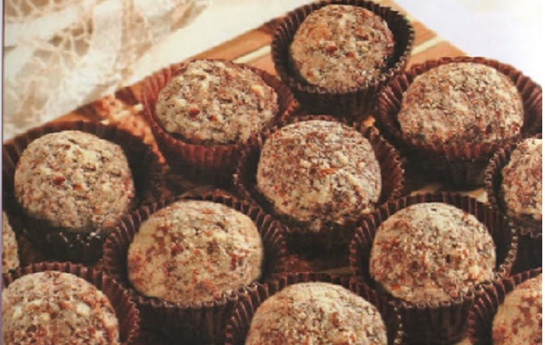 Boules au chocolat et fruits secs