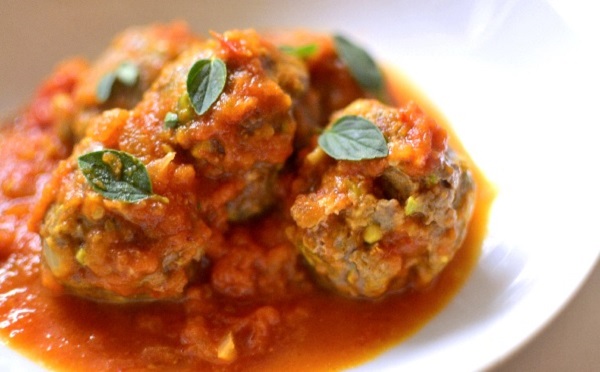 Boulettes de sardine à la sauce tomate