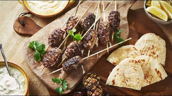 Brochette de kefta à l'agneau