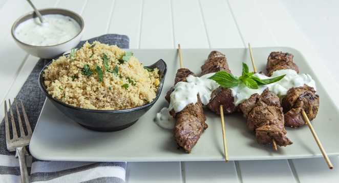 Brochettes de mouton à la Marocaine