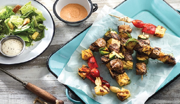 Brochettes de Boeuf aux épices
