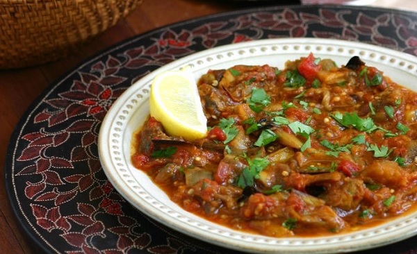 Caviar d'aubergine à la Marocaine