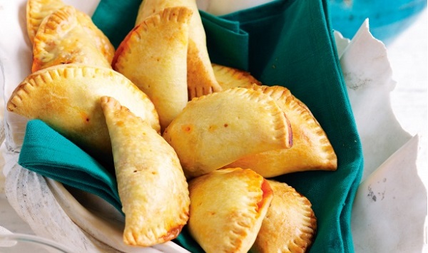 Chaussons au poulet et aux crevettes