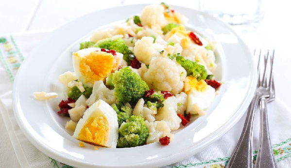 Chou fleur en salade