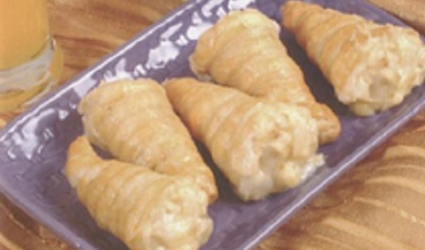 Cornets aux crevettes