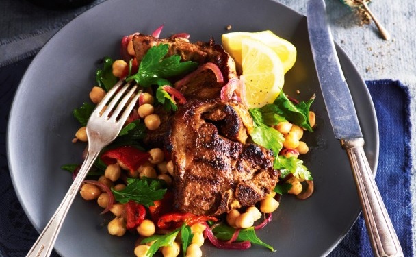 Côtelettes d'agneau à la sauce barbecue