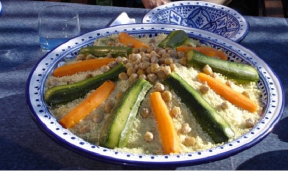 Couscous Algérois au poulet