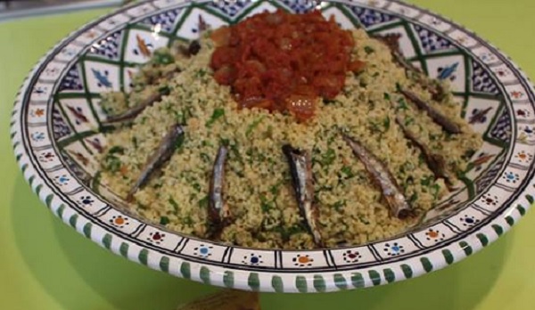 Couscous  aux anchois