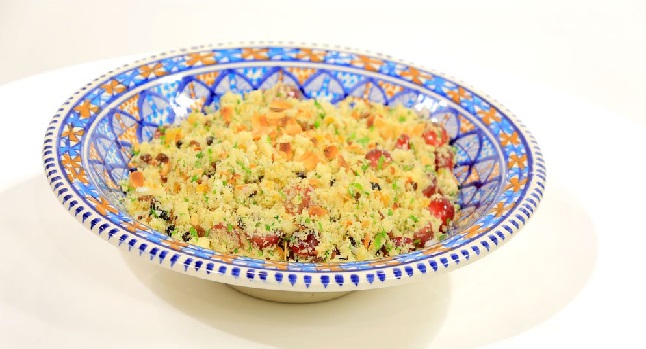 Couscous aux fruits sec