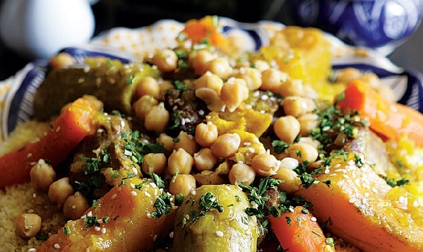 Couscous au boeuf et aux légumes