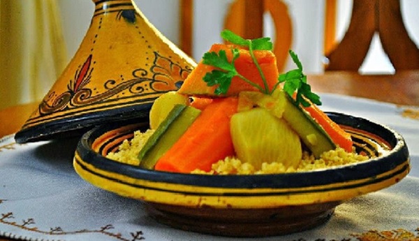 Couscous marocain au poulet