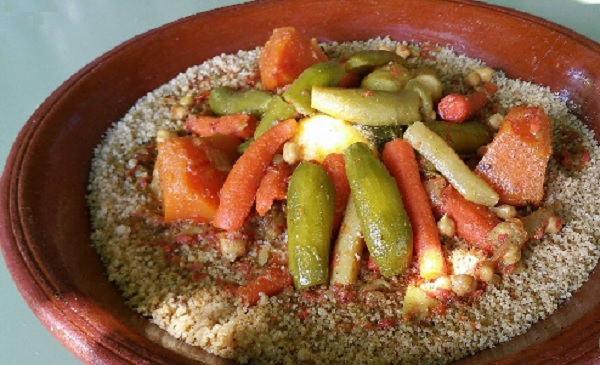 Couscous à la semoule d'orge