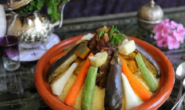 Couscous à la viande et légumes