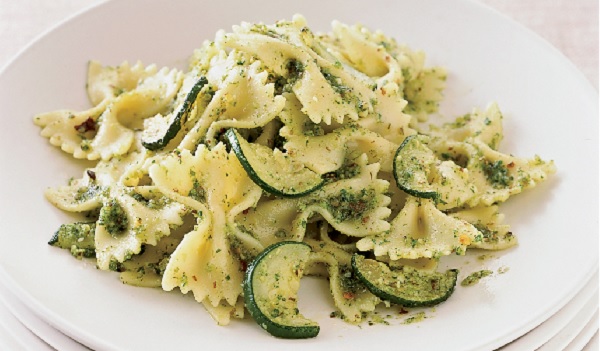 Farfalles aux courgettes