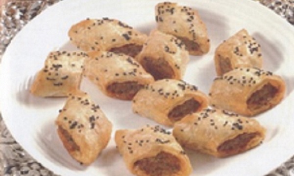Feuilletés aux saucisses