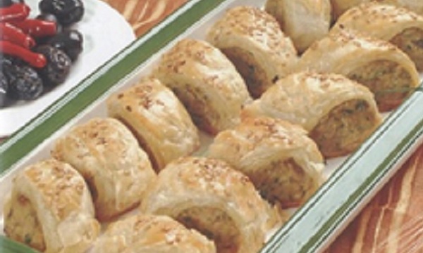 Feuilletés aux saucisses de volaille