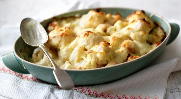 Gratin de chou-fleur au fromage