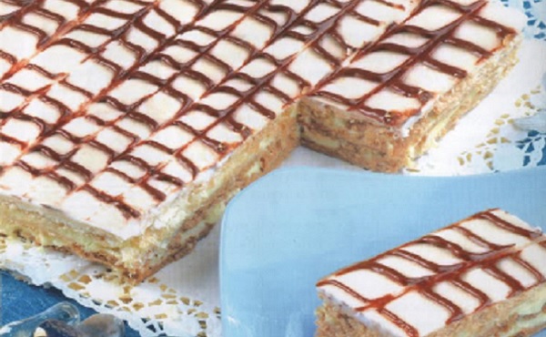 Millefeuille classique à la vanille