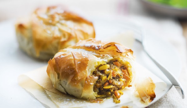 Pastilla à l'agneau aux fruits secs