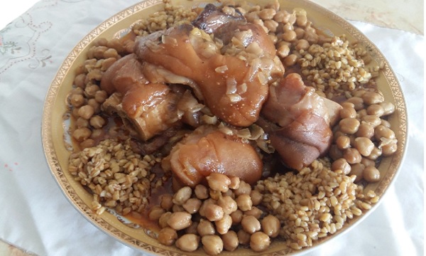 Pieds de veau à la marocaine