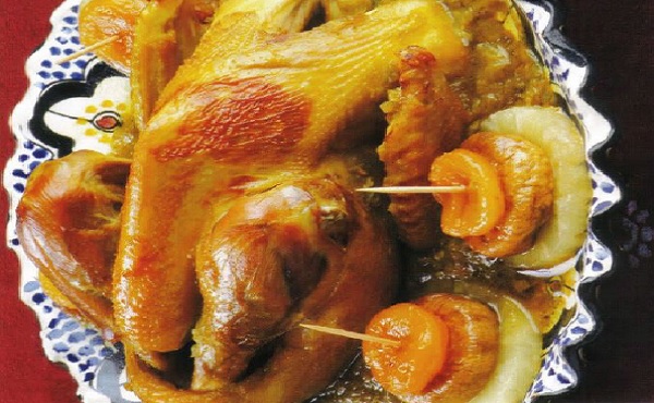 Poulet aux fruits secs