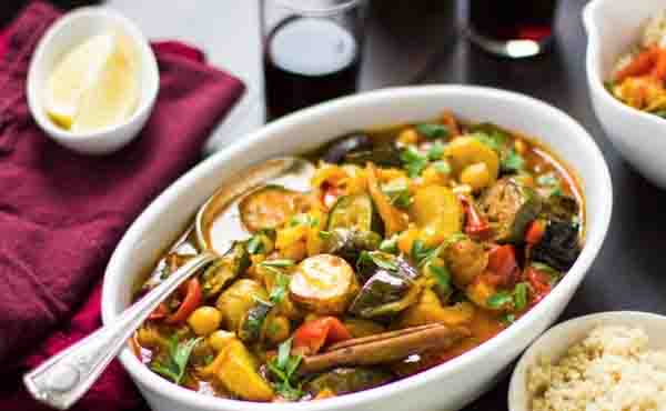 Ragoût de légumes au safran