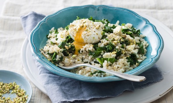 Riz aux courgettes et à la feta