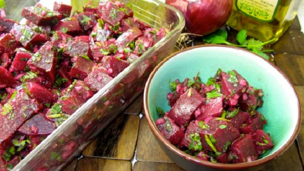 Salade de betteraves à la marocaine