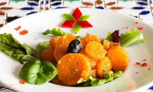 Salade de carottes à l'orientale