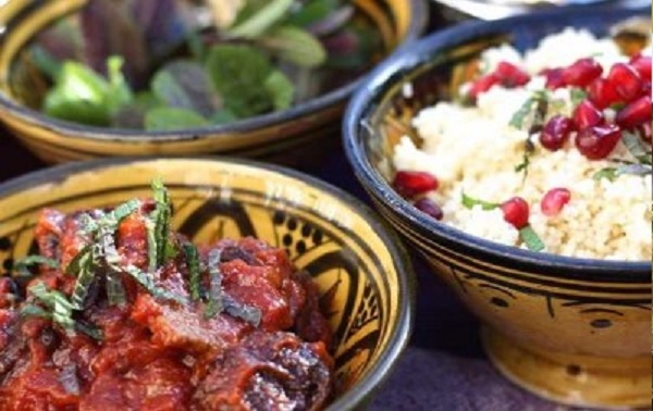 Salade d'aubergines grillées aux tomates