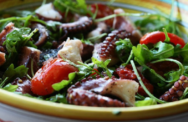 Salade de poulpes