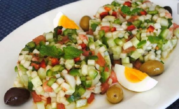 Salade Tunisienne-Slata tounsia